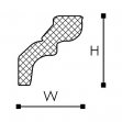 Плінтус D 49x42 мм