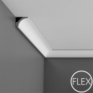Плінтус С260flex 41х48мм