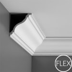 Плінтус С333flex 122х111мм