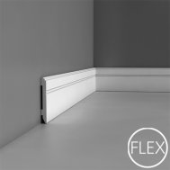 Плінтус SX105flex 108х13мм