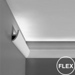 Плінтус С373flex 80х49мм