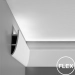 Плінтус С374flex 180х50мм