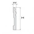 Плинтус LPC-08 94х12 мм