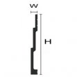 Плинтус FT18 180х20 мм